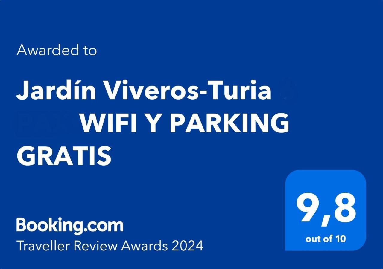 Apartmán Jardin Viveros-Turia Valencie Exteriér fotografie